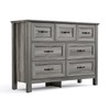 LINSY HOME 7 Drawers Dresser for Bedroom, 47" Wide Wooden