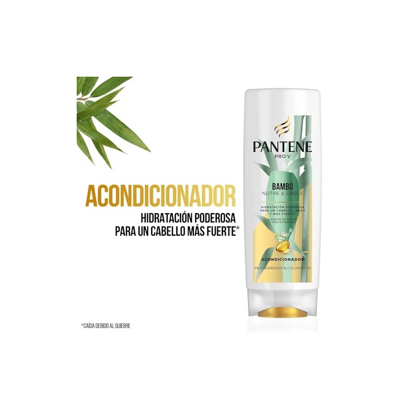 Pantene Pro-V Acondicionador Bambú Nutre & Crece 400 ml