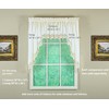 Today's Curtain, Heirloom Battenberg Eyelet Swag 38", Ecru, 58" W