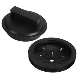VOANZO Sink Splash Guard Garbage Disposal Splash Guard with Rain Plug for Waste Disposal Unit for Sink