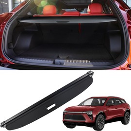Marretoo Cargo Cover for Chevy Blazer EV/Honda Prologue 2024 2025 for Chevy Blazer EV Accessories Black Retractable Trunk Cover Security Shield Shade for Honda Prologue Accessories