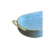 Dipamkar Set of 3 Galvanized Windowsill Herb Pots Metal Herb