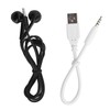 S23 Black Mini Key Ring Shape USB Flash Drive MP3