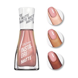 Sally Hansen Insta Dri Matte Metallics, Rose Flush, 0.31 Fl Oz (Pack of 1)