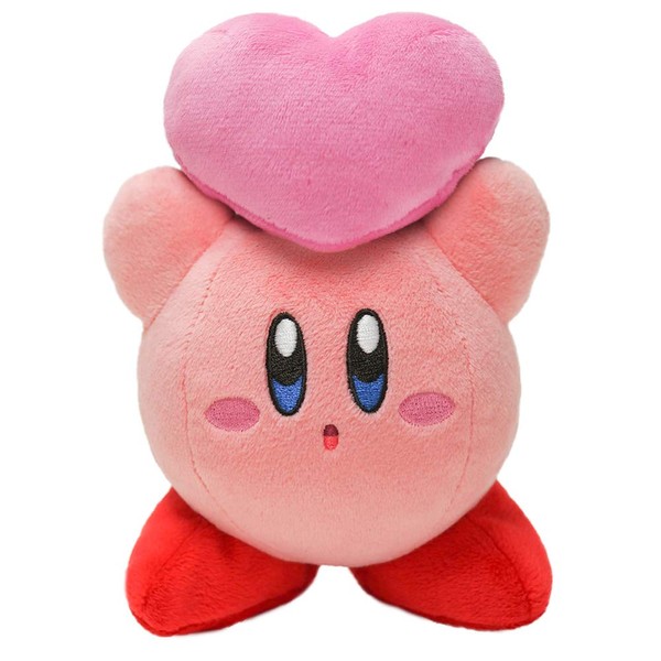 Little Buddy LB Kirby 1462 of The Stars Collection: Kirby with Friend's Heart 6.5" Plush
