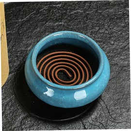 8Pcs Fireproof Insulation Mat 8.5Cm Round Pad for Charcoal Incense Burners - Safe Heat-Resistant Cotton and Aluminum Design for Home Use