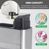 CMOISO Kitchen Sink Organiser, Sponge Holder for Kitchen Sink, Stainless