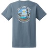 Joe's USA - Men's Surf Bus Logo Heavy Cotton T-Shirt,