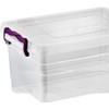 Best House Plastic Storage Box with Lids - Pack of