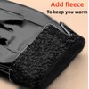 POONWEI Leather Gloves For Men,Winter Warm Touch Screen Motor Gloves,Soft