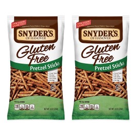 Snyder's of Hanover All Natural Gluten-Free Pretzel Sticks (Pack of 2)