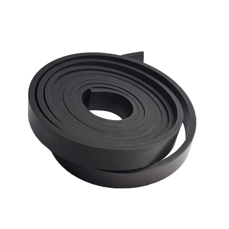 DOBTIM Thick Solid Neoprene Rubber Strips 1/4 (.250)" Thick X