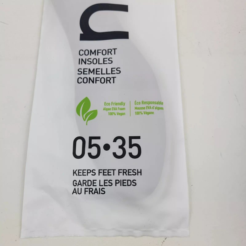 Novi Comfort Insoles Eco Friendly- Size 5 (05.35) New
