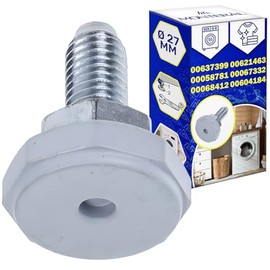 Support foot for washing machine thread M10 with original code 00637399 for Bosch for Balay for Constructa for Siemens for Neff MONTERAL