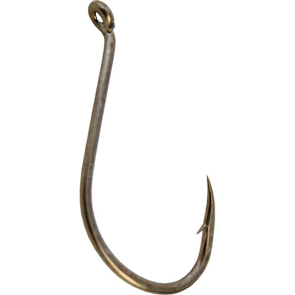 Gamakatsu 02111 Octopus Loose Hooks (6 Pack), Size 1/0, Bronze