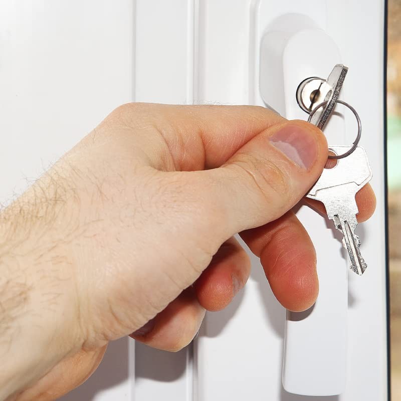 Retoo Window Handle Lockable Window Knob with Lock Window Lock