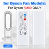 Replacement Remote Control,Remote Control Compatible with Dyson Hot+Cool Jet Focus