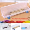 3PCS Brushes Storage Box Paint Brush Drawing Pen Container with