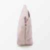 MUJI 84475665 Wrinkle Nylon Pouch with Gusset, Pink, S, Approx.