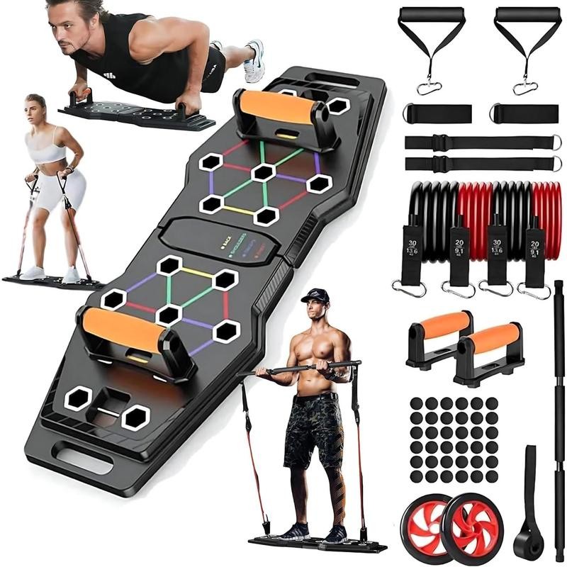 Push Up Board - Portable 25-In-1 Push Up Board for