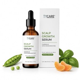Suero Capilar Scalp Growth Serum – Apariencia de Mayor Densidad y Cabello Más Fuerte | Con AnaGain™, RootBioTec™ HO, MelanoGray™, Cafeína, Niacinamida y Ácido Hialurónico | Sin Siliconas ni Parabenos | Hombre y Mujer - 50 ML