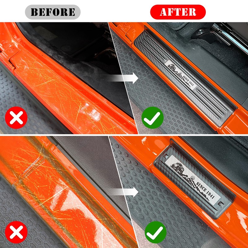 Rowa 304 Stainless Steel Door Sill Guards Specifically Designed for