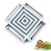 Vionnppt 3 in 1 Vegetable Peeler Square Potato Tomato Carrot