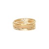 Elli Ring Ladies Band Set Stacking Minimal Trend Blogger Basic