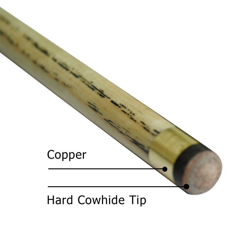 Jian Ying 57" 3/4 Jointed Billiard/Pool/Snooker Cue Set Ebony Butt