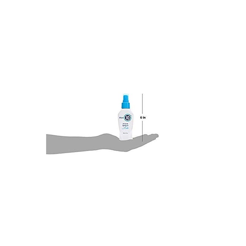 It's a 10 Haircare Miracle Leave-In Lite 4, fl. oz.