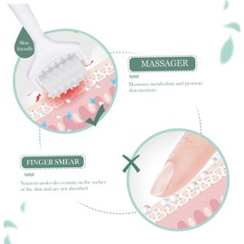 TOVINANNA 4pcs Facial Roller Set Massage Tool for Face Face Skin Roller Random Color