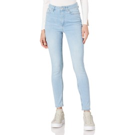 NA-KD Women's Skinny High Waist Jeans, lightblue, 36