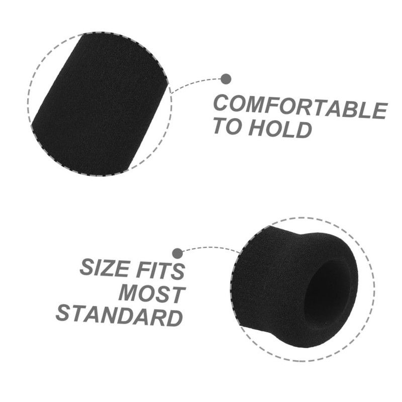 2 Stück Griffabdeckung für Gehhilfe, Ersatz für Stockgriffe, Schaumstoffpolster, Zubehör