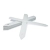Elixir Gardens ® 5" White Stick in Plastic Plant Labels