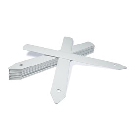 Elixir Gardens ® 5" White Stick in Plastic Plant Labels x 300