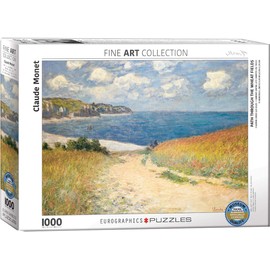Eurographics Chemin dans les Bles by Claude Monet 1000-Piece Puzzle