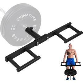 Fitvids Viking Press Landmine Handle, Landmine Attachment Fits 2-Inch Olympic Barbell, Heavy Duty Iron Made Home Gym Equipment Workout for Shoulder Press, Row, Squat, Deadlift - Black