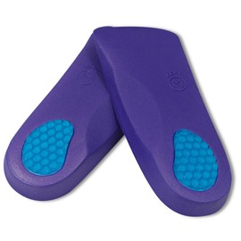 3/4 Length Orthotic Insoles Great Arch Supports with Cushioned Heel Pad Size Large