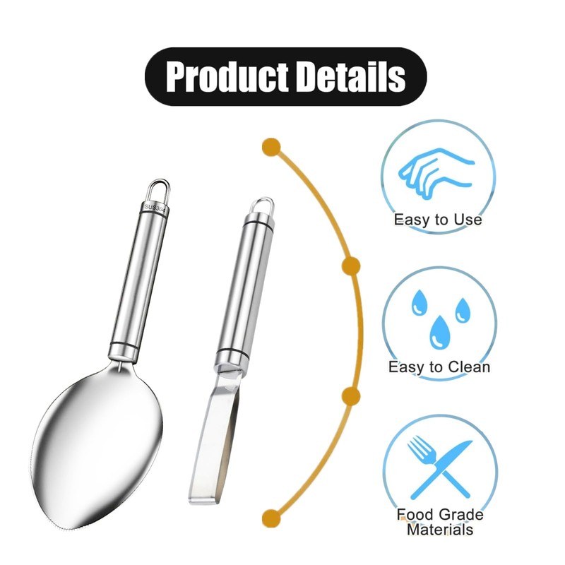 2 PCS Mango Slicer Kit Professional Mango Peeler Mango Knife