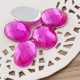 Summer-Ray Oval Rhinestones 14mm x 10mm Assorted Colour 300pcs Rhinestones Value Pack