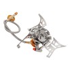 Camping Gas Stove with Gas Adapter Set Improves Burning Efficiency