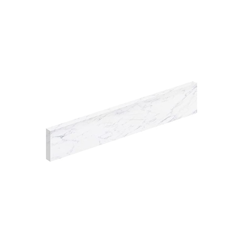 ARIEL 22"x4" Carrara White Marble Vanity Top Side Splash