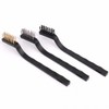 3-Piece Wire Brush Set Nylon Bristle 4ea