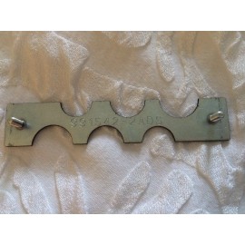 Extron AAP Single Gang Pass-Through Plate Black Left/Middle (70-269-01)