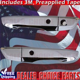 Torox Chrome Door Handle COVERS for 2016-2019 HONDA CIVIC 2dr w/Smart Key Holes no PSK