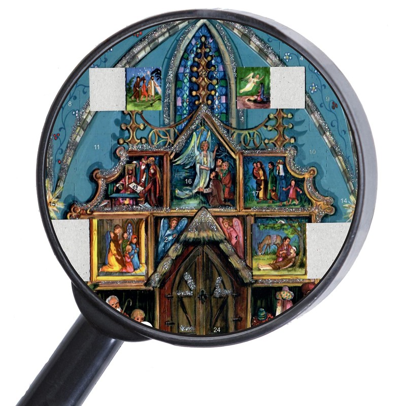 Richard Sellmer Verlag Advent Calendar children in the church