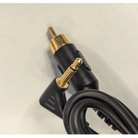 3ft 3.5mm Mono Mini Jack Plug to Single RCA Plug Audio/Video Gold-Plated Cable