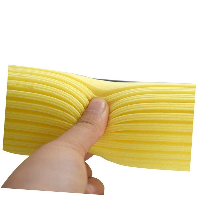 IWOWHERO 2pcs Sponge Mop Head Mop Automatic Wipes Roller Mop