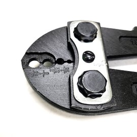 18-IN Swaging Tool, Securing Ferrules and Stops on 1/16 in, 3/32 in, 1/8 in, and 3/16 in. Wire Rope and Cable, Crimper