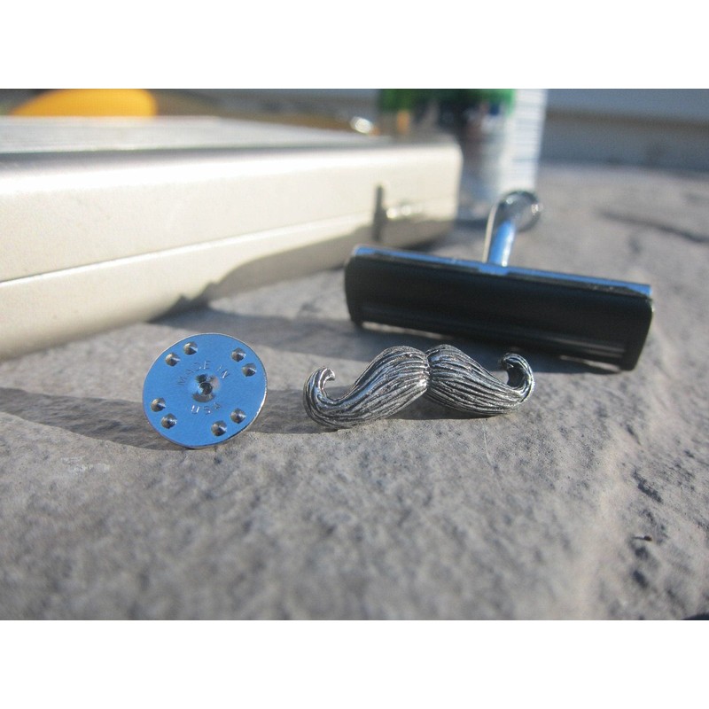 Jim Clift Design Moustache Lapel Pin - 1 Count